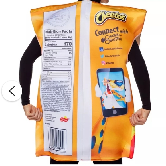 Spirit Halloween New Flamin' Hot Cheetos Adult Costume - Picture 3 of 8